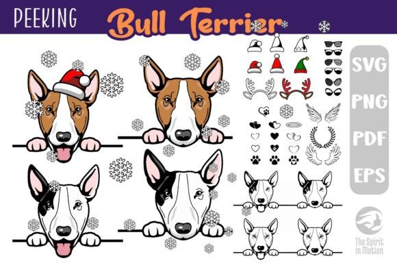 Download Bull Terrier PNG, SVG, Clipart, Cutfiles - Premium Resources