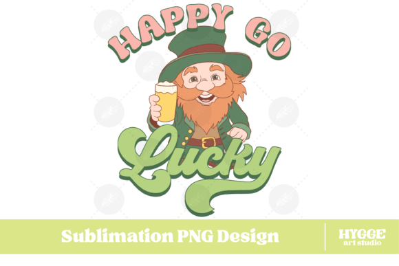 Download Happy Go Lucky Leprechaun Beer Irish Png - Irish png Collection