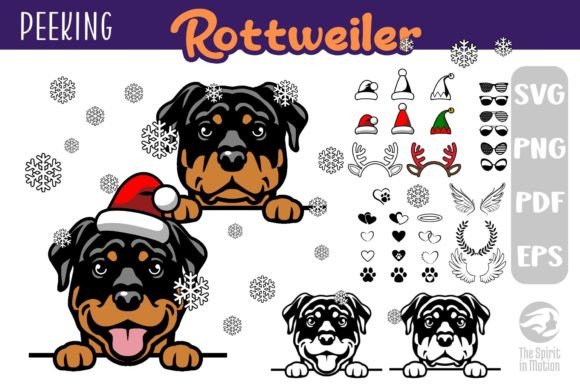 Download Rottweiler SVG, Clipart &amp; Cutfiles - Cutfiles Collection