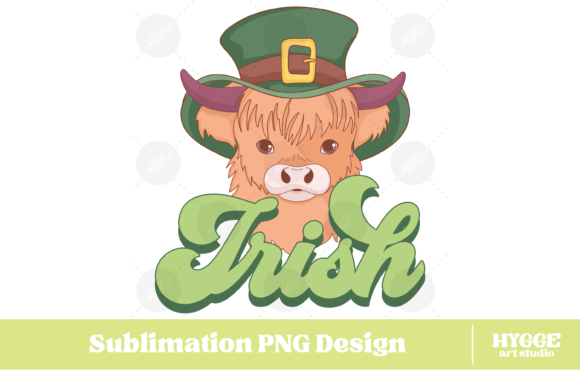Download Irish Png Highland Cow Lucky Heifer Png - Irish png Collection