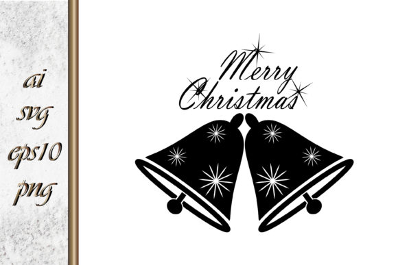 Download Christmas Stencil Doodle Xmas Bell Vecto - Xmas Collection