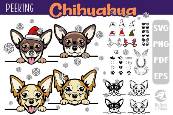 Download Chihuahua PNG, SVG, Clipart &amp; Cutfiles - Premium Bundle